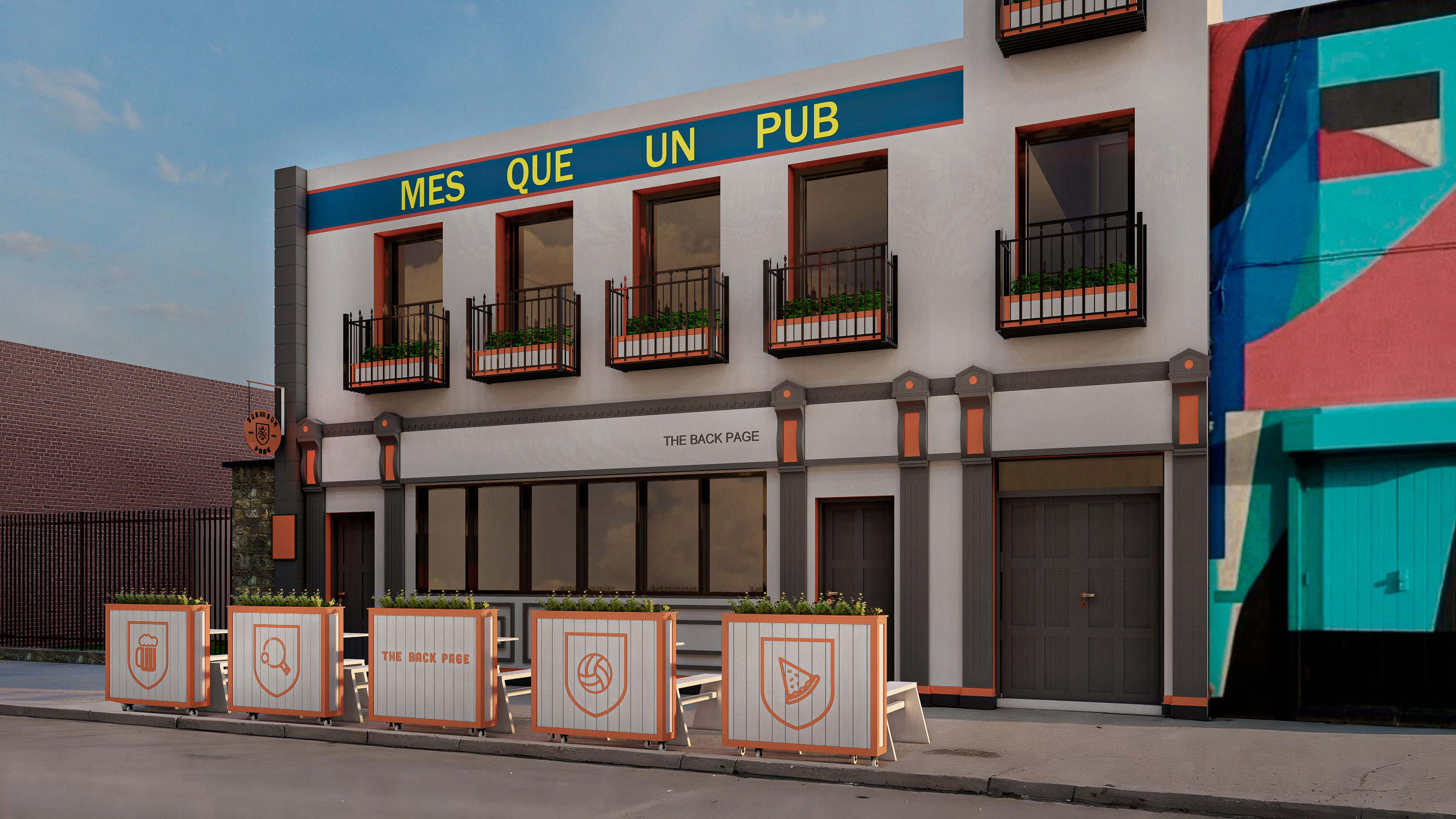 The Back Page Restaurant Ireland I Studio Forja I Restaurant Concept Design